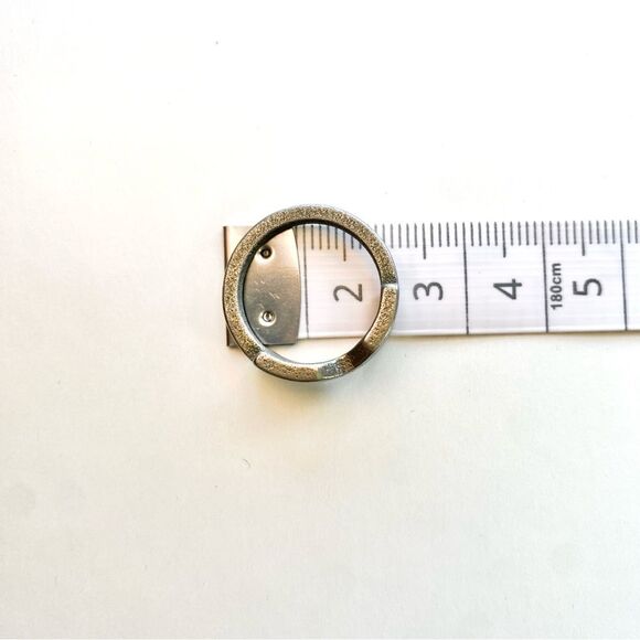 Stainless Steel Bowtie Ring - one of a kind! - Picture 2 of 4